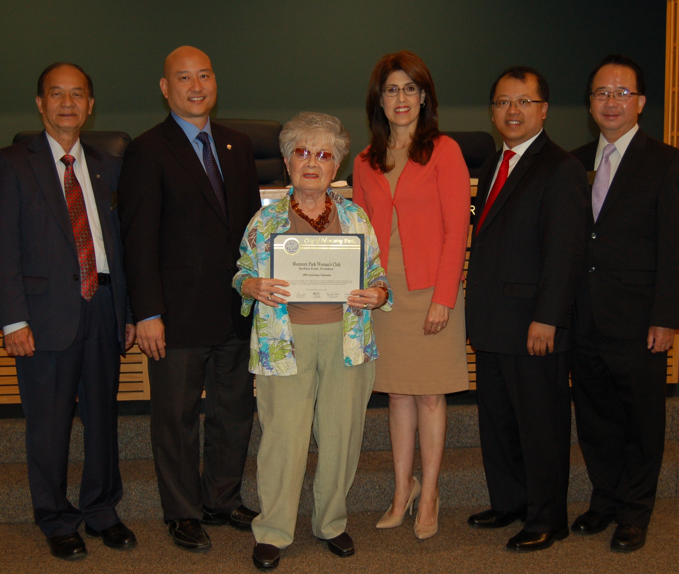 021715 - Womens Club 100th Anniversary